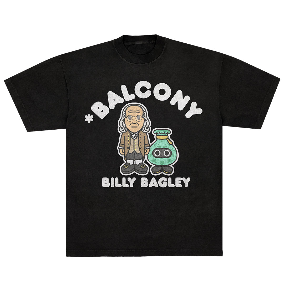 BILLY & BEN T-Shirt (Black) - Balcony Life$tyle