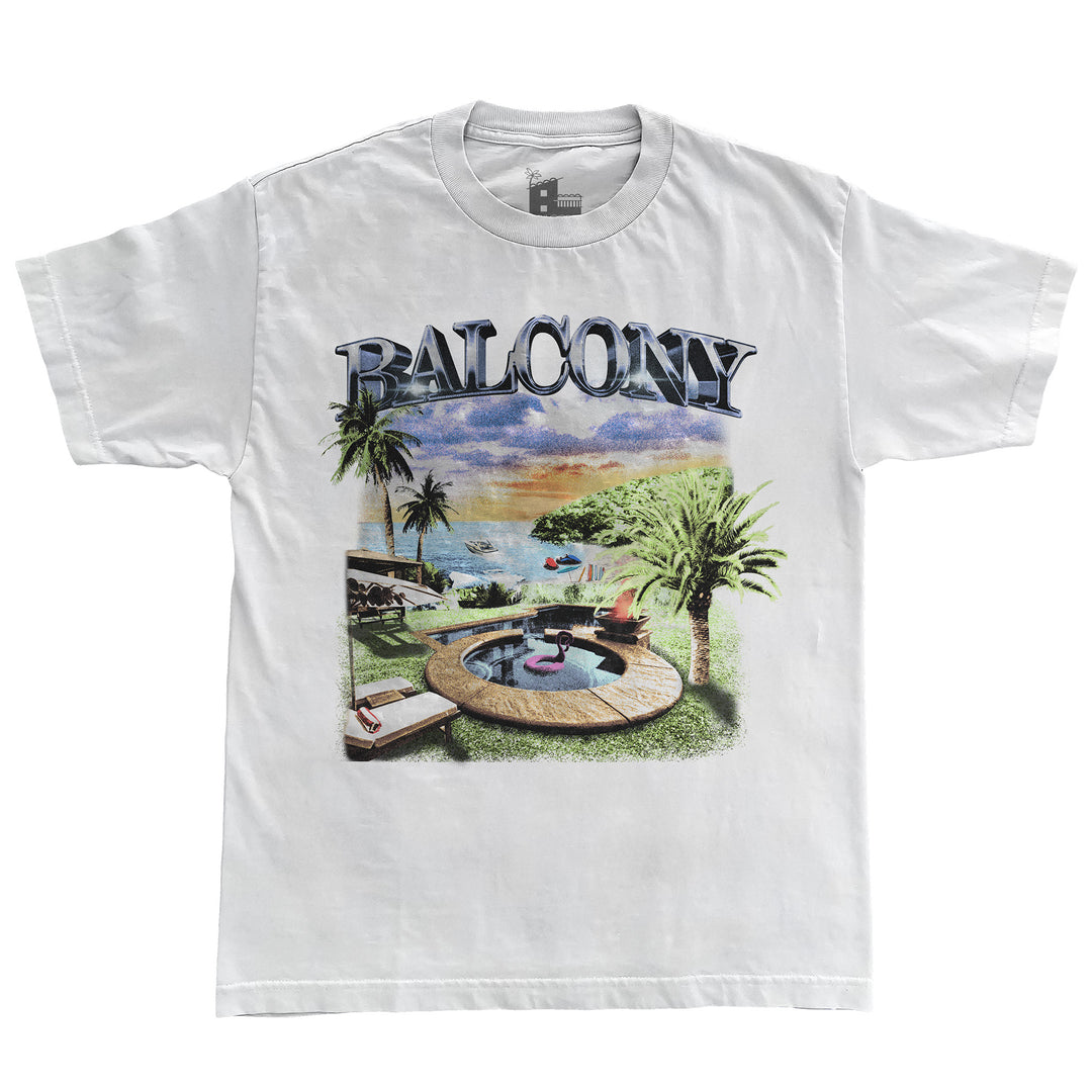BALCONY BEACH Tee - Balcony Life$tyle