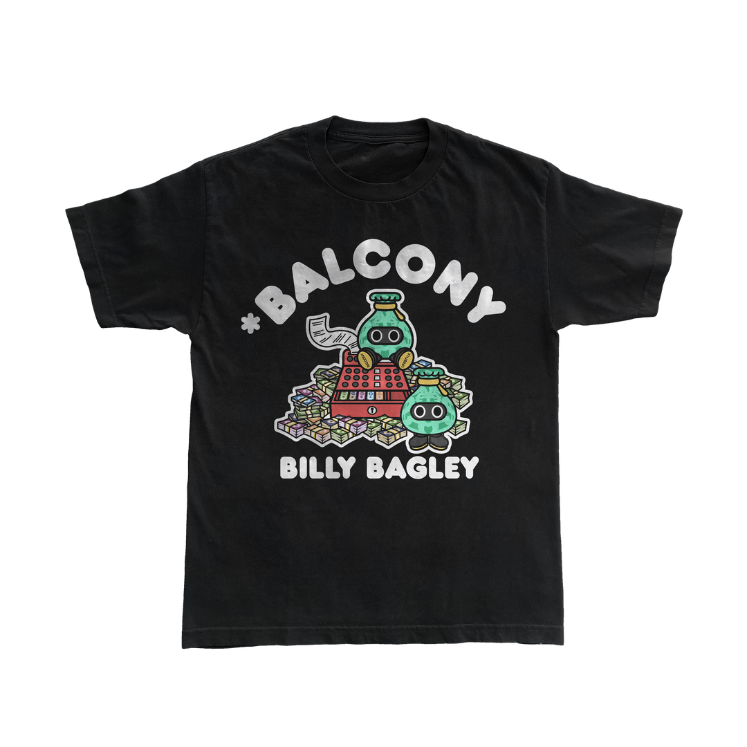 BILLY BAGLEY PLUSH DOLL + TSHIRT + ENAMEL PIN (SET) - Balcony Life$tyle