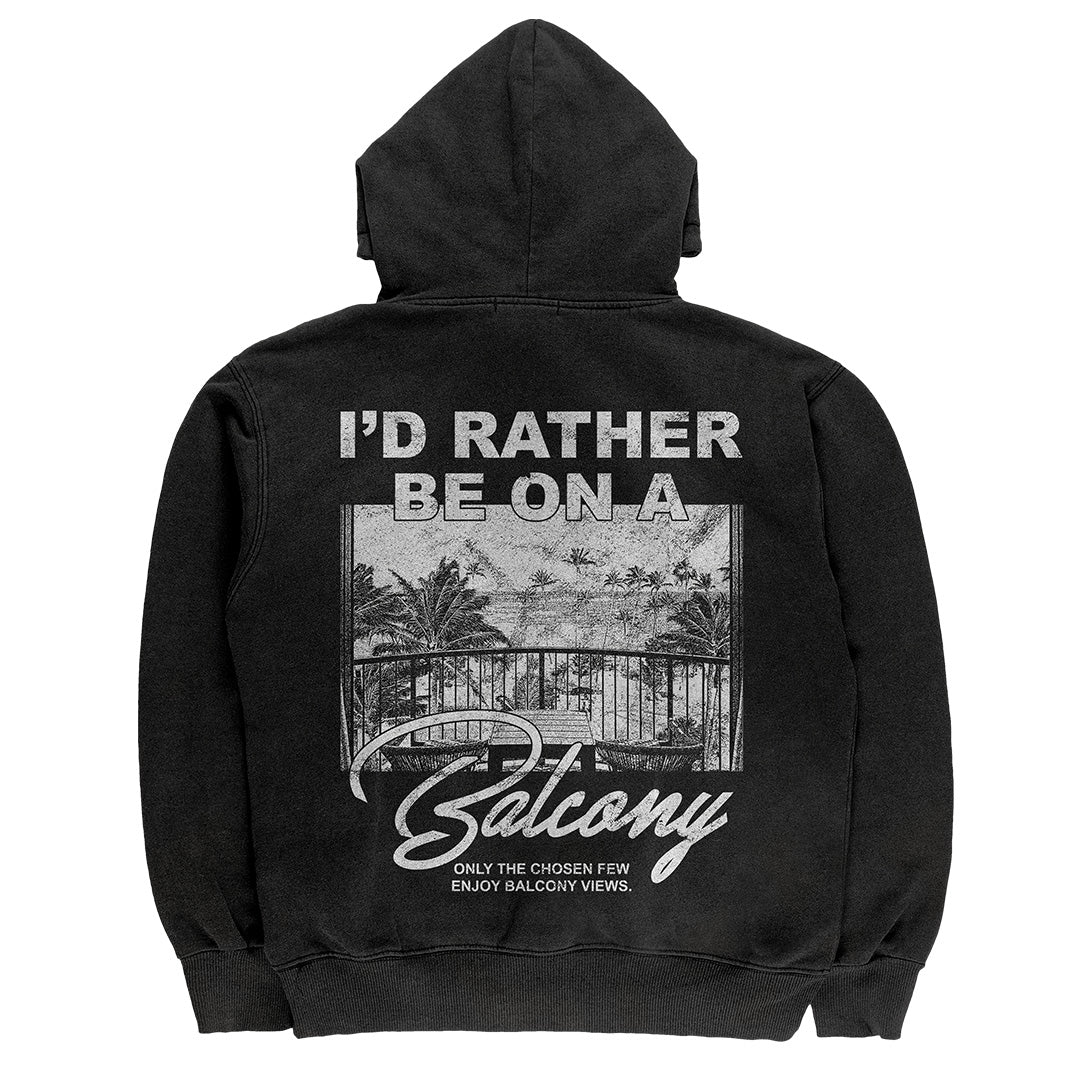 RATHER BE Hoodie - Balcony Life$tyle