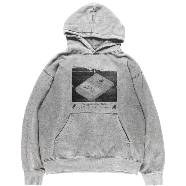 MEMORIES Hoodie (Gray) - Balcony Life$tyle